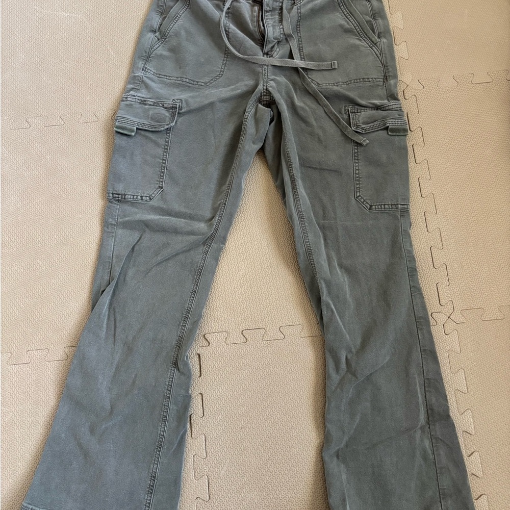 American Eagle Outfitters Stretch Gray Pants